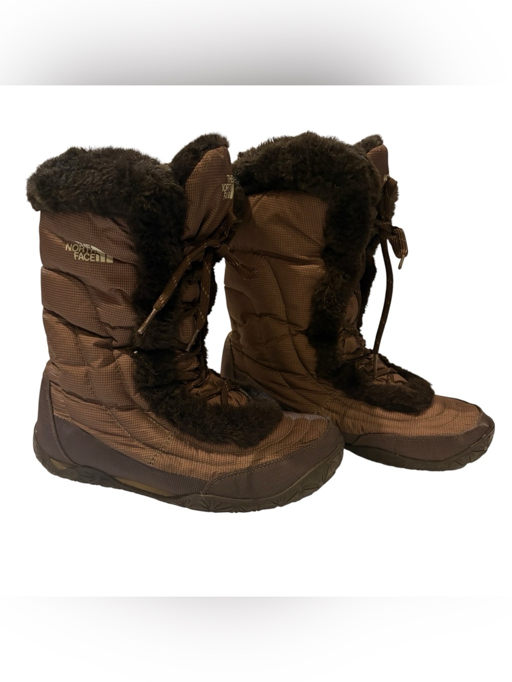 The North Face Women's nupse goose down winter boots size 8